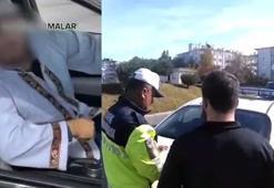 Takke ve cübbe giyip drift attığı görüntüleri takipçileriyle paylaşan sürücüye para cezası