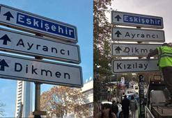 Gençlerin asılarak fotoğraf çektirdiği tabelaya koruma