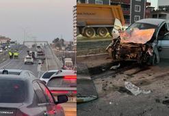 Hatay'da minibüs ile otomobil çarpıştı: 11 yaralı