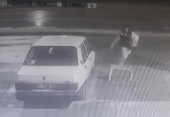 Otomobilin camını kırıp teyp ve ses sistemi çalan 2 şüpheli yakalandı