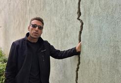 Eğirdir'de meyve bahçelerinde obruk ve yarıklar, evlerin duvarlarında çatlaklar oluştu