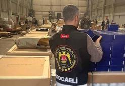 Piyasa değeri 15 milyon lira olan taklit otomotiv parçası ele geçirildi