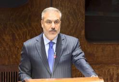 Bakan Fidan, Fin Parlamentosu Başkanı Jussi Halla-aho ile bir araya geldi