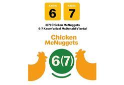 McDonald’s ‘6-7’ akımına özel kampanyasını duyurdu