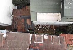 Arnavutköy'de istinat duvarı yıkıldı; 2 bina tahliye edildi