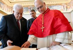 Filistin Devlet Başkanı Abbas, Papa 14’üncü Leo ile bir araya geldi