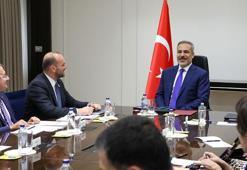 Bakan Fidan, MÜSİAD Genel Başkanı Özdemir'i kabul etti