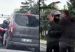 Avcılar'da trafikte yumruklu kavga