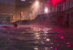 Emet Dereli Kaplıcaları soğuk havalarda şifa oluyor