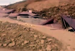 Kahramanmaraş’ta heyelan; 10 ev toprak altında kaldı