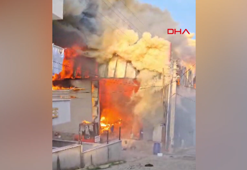 Kocaeli Dilovası’nda depo yangını; 6 ölü,1 yaralı