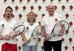 Türk Böbrek Vakfı’nın düzenlediği 3’üncü Cumhuriyet Tenis Turnuvası başladı