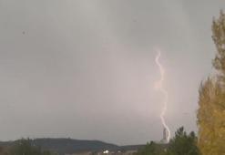 Kütahya'da dolu yağışı etkili oldu