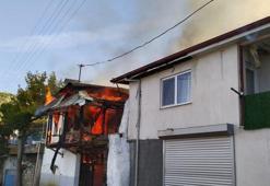 Evli çift, evdeki yangında öldü