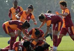 Kadın futbol derbisinde kazanan Galatasaray