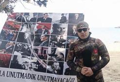 Ulu Önder Gazi Mustafa Kemal Atatürk'ü su altında andı