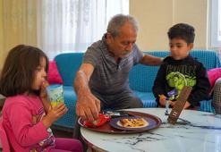 Hayatını 3 torununa adayan dedeye evden tahliye şoku