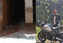 Boş dükkana dalan motosikletin sürücüsü öldü