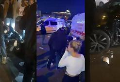 Avcılar’da otomobil motosiklete çarptı, iki kişi ağır yaralandı; yardıma gidenin ekipmanı çalındı