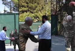 Suriye Cumhurbaşkanı Şara, ABD'li komutanlarla basketbol oynadı