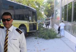 Beşiktaş'ta şoförünün kalp krizi geçirdiği İETT otobüsü kaza yaptı; şoför hayatını kaybetti