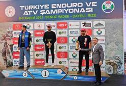 Senoz Vadisi’ndeki Türkiye Enduro ve ATV Şampiyonası tamamlandı