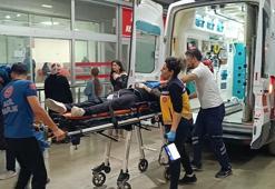 Adana'da bariyere çarpan motosikletin sürücüsü yaralandı