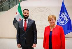 Suriye Cumhurbaşkanı Şara, IMF Başkanı Georgieva ile görüştü
