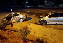 Adıyaman'da otomobiller çarpıştı; 12 yaralı