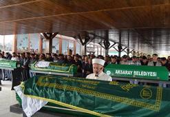 Ankara’daki kazada ölen aynı aileden 4 kişi, Aksaray’da toprağa verildi