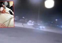 Otomobiliyle 12 yaşındaki bisikletliye çarpıp kaçtı, o anlar kamerada