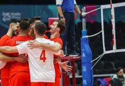 Erkek Voleybol Milli Takımı Bahyren'i 3-0 mağlup etti