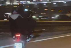 İzmir’de tek teker üzerinde ilerleyen motosiklet sürücüsüne 13 bin 420 lira ceza