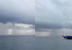 Çanakkale'de hortum kamerada