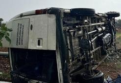 Manisa'da kamyonet devrildi: 1 ölü, 1 yaralı