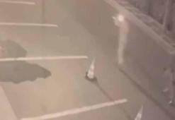 Maltepe'de iş yerine hem silahla ateş açtılar hem kaydettiler