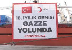 Mersin’den Gazze’ye 18’inci ‘İyilik Gemisi’ yola çıktı