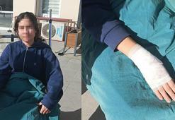 Sokak köpeklerinin saldırdığı çocuk yaralandı