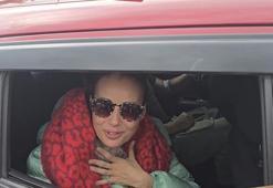 Beykoz'da trafik kazası geçiren oyuncu Özgü Namal taburcu oldu