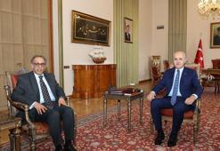 TBMM Başkanı Kurtulmuş, Kuveyt Büyükelçisi Aladwani’yi kabul etti