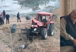 Şarampole yuvarlanan traktörün sürücüsü hayatını kaybetti