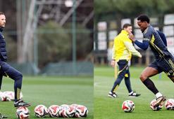 Fenerbahçe günü çift antrenmanla tamamladı