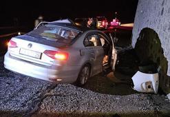 Sivas'ta otomobiller çarpıştı: 1 ölü, 2 yaralı