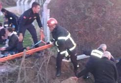 Aydın’da otomobil devrildi: 6 yaralı