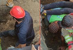 Hatay’da inşaat alanında göçük: 1 yaralı