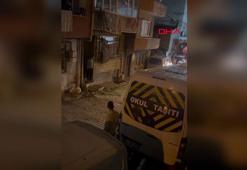 Kağıthane'de bir binada patlama