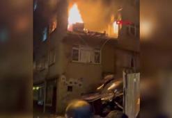 Kağıthane'de bir binada patlama