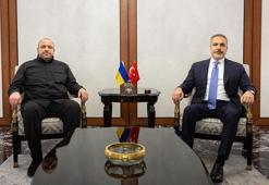 Bakan Fidan, Ukrayna Milli Güvenlik ve Savunma Konseyi Sekreteri Umerov ile bir araya geldi
