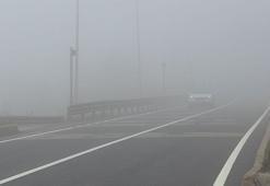 Bolu Dağı'nda sis etkili oldu