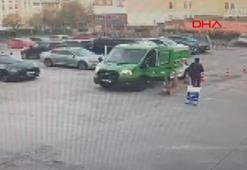 Bahçelievler'de 9 araca çarpan cip 5 metreden boşluğa düştü; sürücü yaralandı